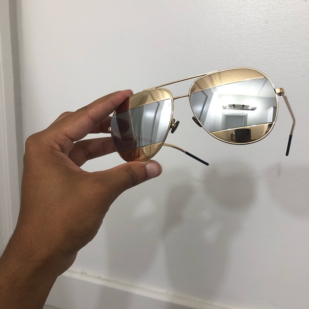 Christian Dior Split Mirror Sunglasses